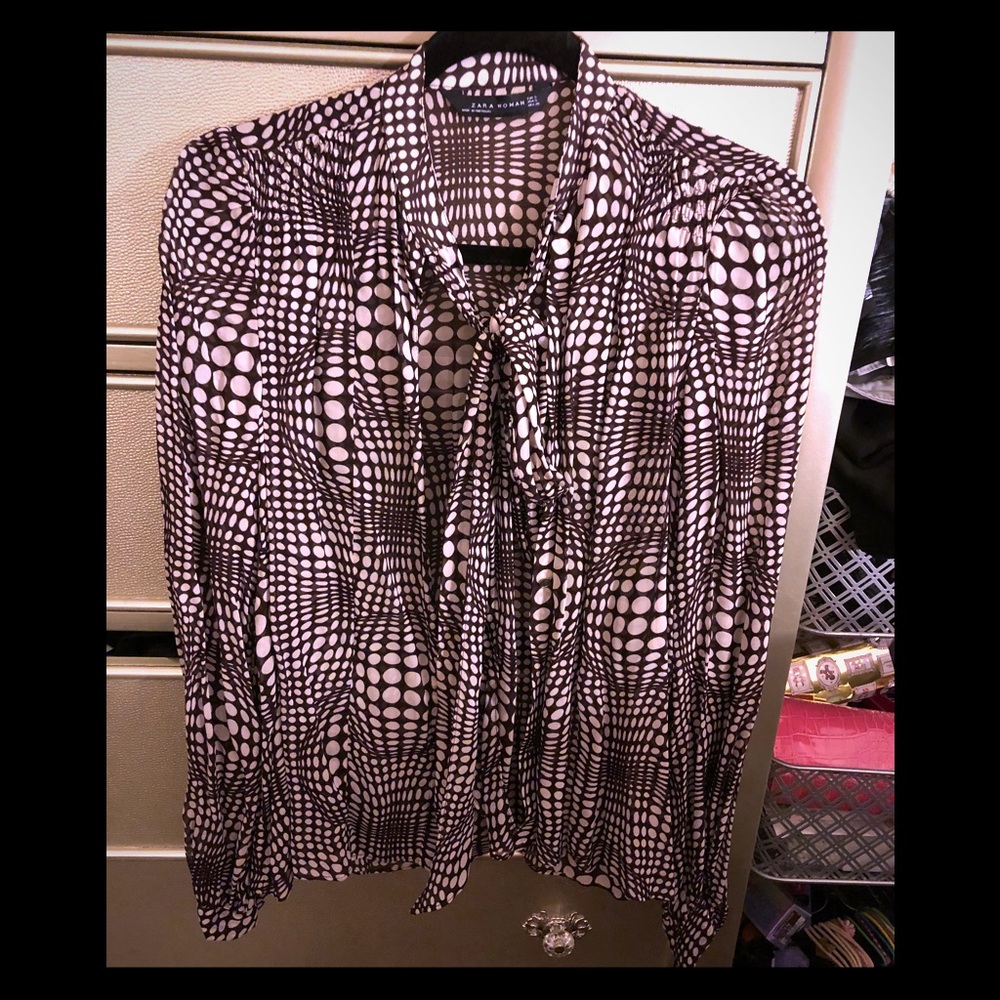 Sheer blouse without tag but never worn